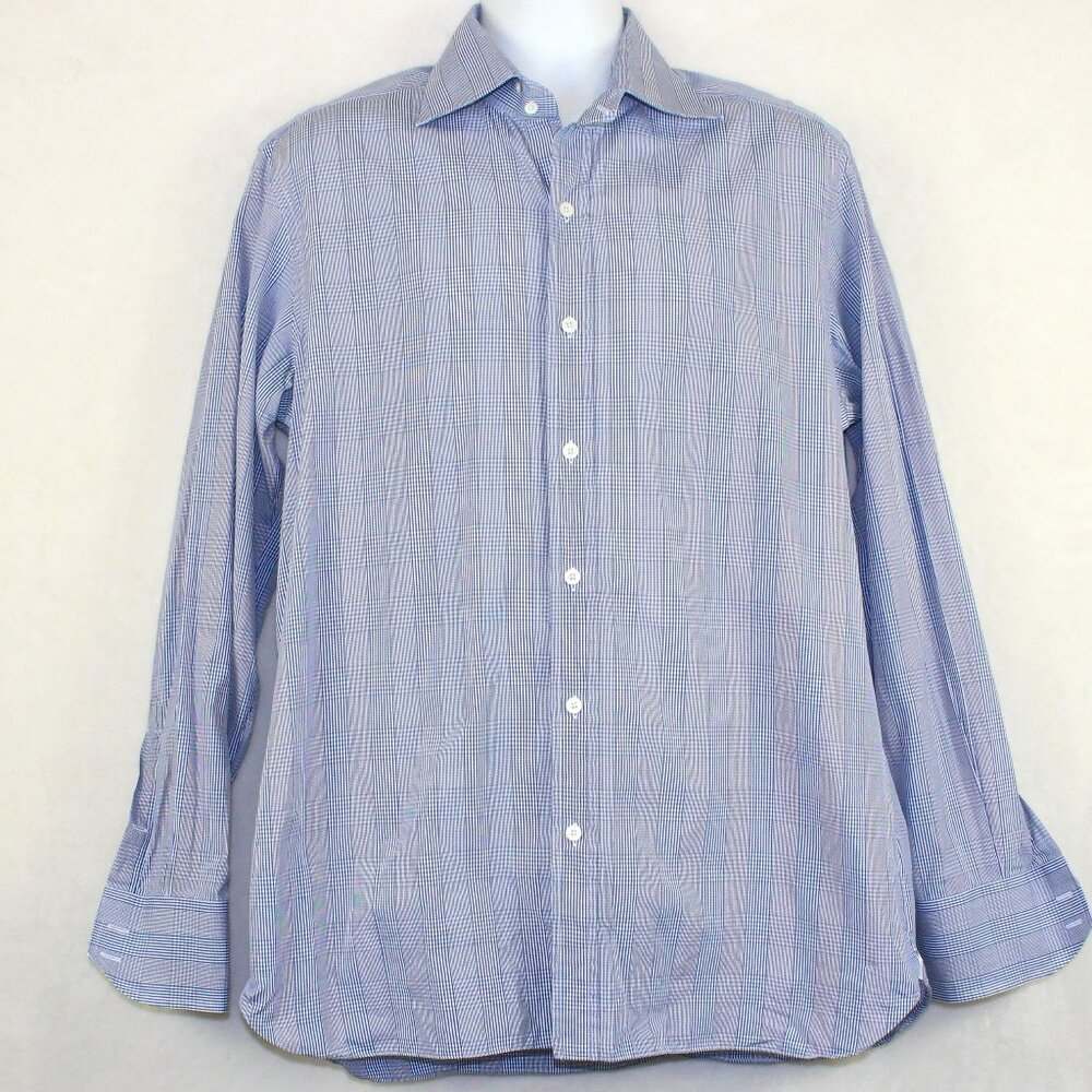 Tom Ford Long Sleeve Button Up Dress Shirt Mens (XL - 17 Neck)